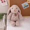 35CM Bunny Plush Toy Curly Tag Small Bear Puppy Kawaii Soft Full Animal Doll Festival Gift For Children Birthday Gift