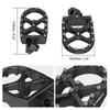 Motorcycle Wide Footpeg Footrests Fat Footpegs for Suzuki DR650 DR650SE DR650S 1996-2024 2025