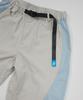 Sekeondeuweibeu Wave Pants [Gray/Sky Blue]