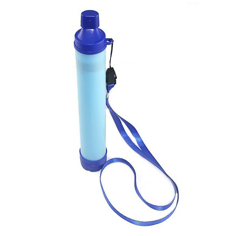 Portable Camping Water Filter Hiking Water Purifier Water Purification Suction Tube For Outdoor Emergency Survival Tools
