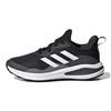 FortaRun J Lace Running K Abrasion Resistant Breathable Low Top Sports Casual Shoes Black White Kids' GY7597