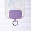 Sturdy Cloth Mobile Phone Lanyard Straps Tether Tabs Gasket Anti-lost Safety Lanyard Cards with Metal Ring for IPhone Samsung