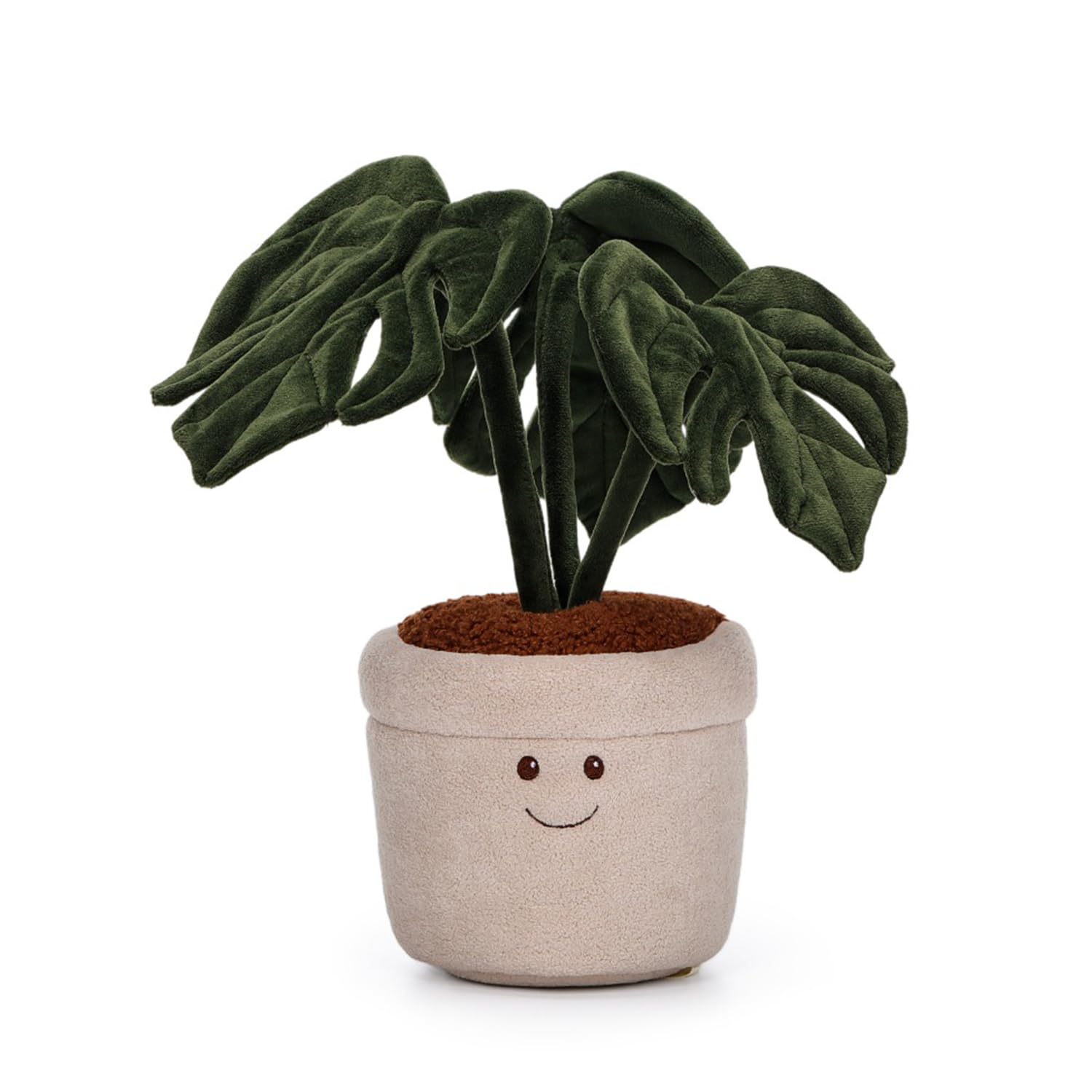 McHugs Fortune Monstera Potted Plant Plush Toy MC300315