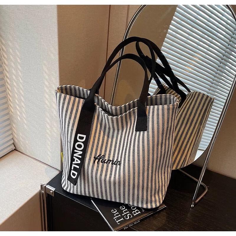 Kelluoke Damen große Canvas-Tragetasche