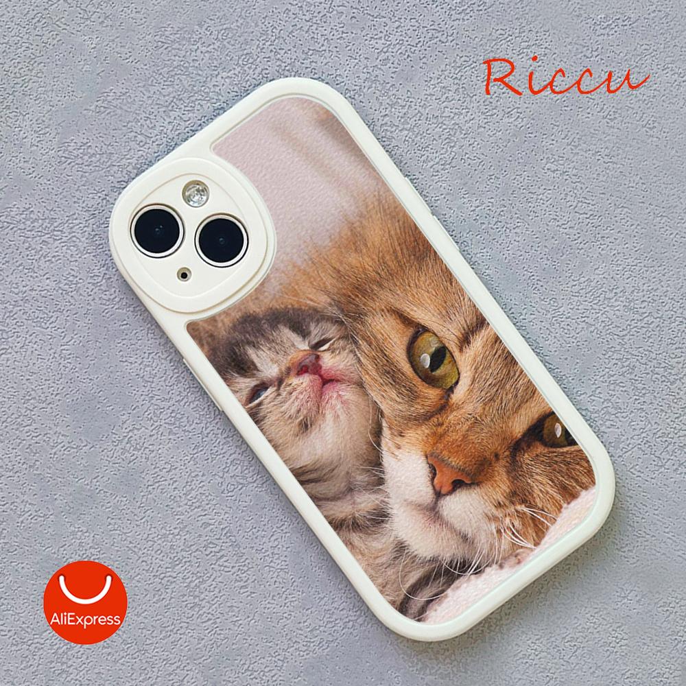 For Iphone 14 Funny Cartoon Cat Phone Case for Iphone 14 13 11 12 Pro MAX 13 12 MiNi 7 8 14 Plus SE2020 X XS XR Lambskin Covers