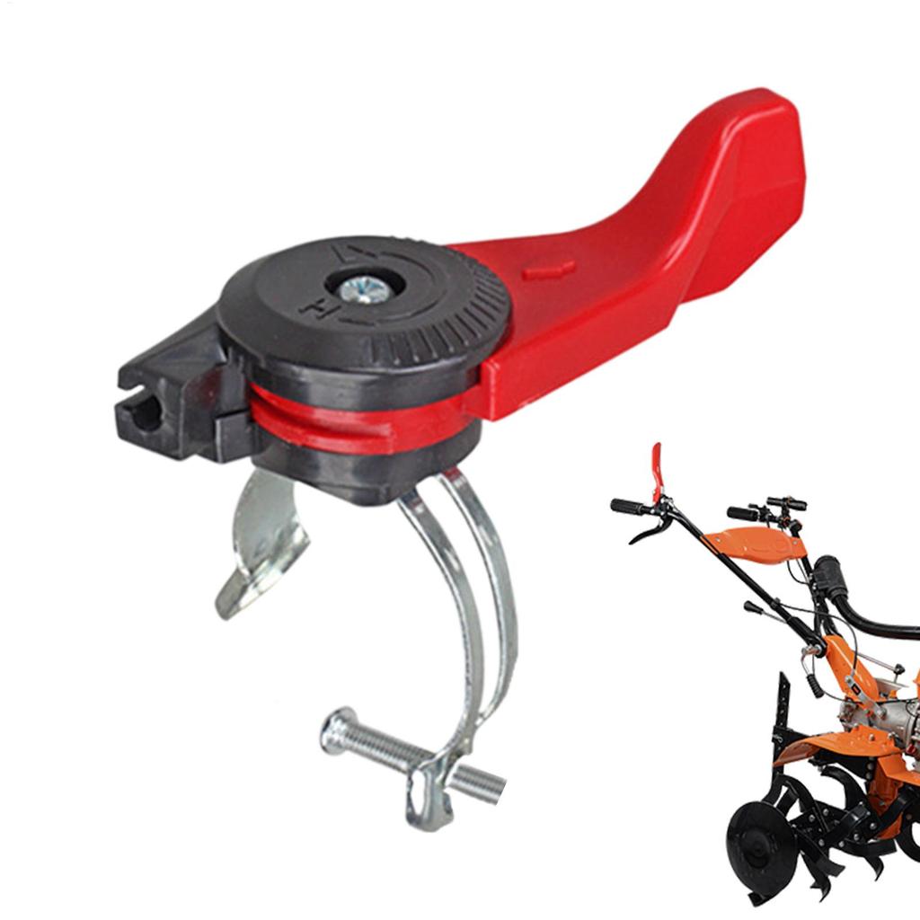 170F Tiller Throttle Control Tiller Handlebar Thumb Throttle Lever Accelerator Replacement Part Assistant Switch For Road Cutter