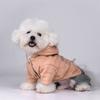 Fashion Thickened Four-legged Dog Clothes Warm Soft Dog Winter Coat Comfortable with Hat Dog Cotton Jacket Winter