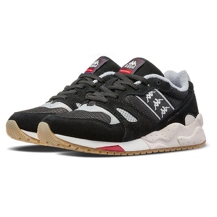 Kappa Black Casual Retro Sneakers Low Top Women sneakers K0865MM73-990