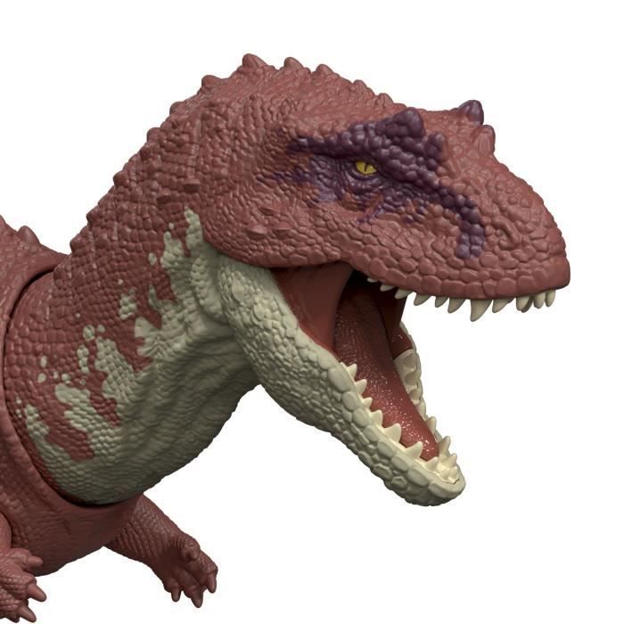 Jurassic World - Figurine Articulée Aucasaurus Rugissement Féroce - Son - Jurassic World - JGB88