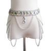 Simple Rhinestone Body Chain Crystal Bikini Bra Body Chain Jewelry Sexy Chain