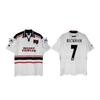 Vintage Football Jersey Zidane Atletico Madrid Ronaldo Ronaldinho AC Santos Roma Retro Soccer Shirt Unisex