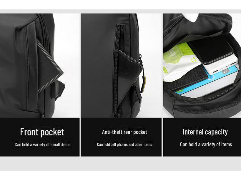 High-End Multifunctional Shoulder & Chest Bag for Men and Women - Trendy Travel Messenger Bag