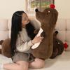 Long Strip Hug Pillow West Highland White Terrier Sausage Dog Dachshund Stuffed Plush Toys Home Decoration