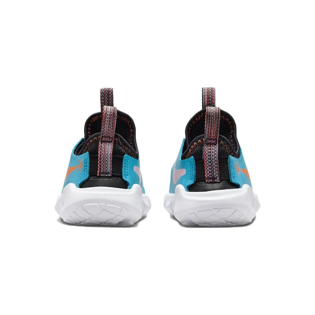 Nike Flex Runner 2 Lil Toddler's Blue Lightning Black White Total Orange FV6667-400