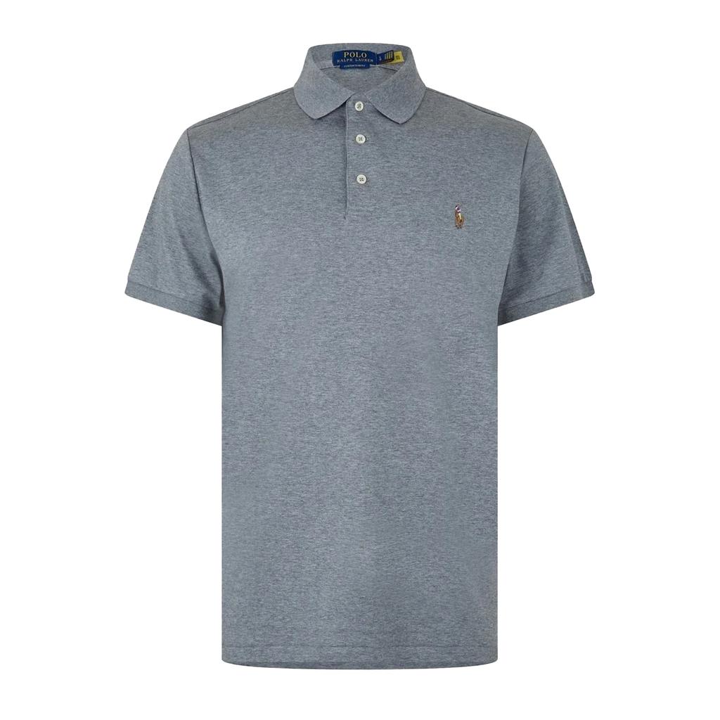 Ralph Lauren Mens Pima Cotton Slim Short-Sleeved Polo Shirt