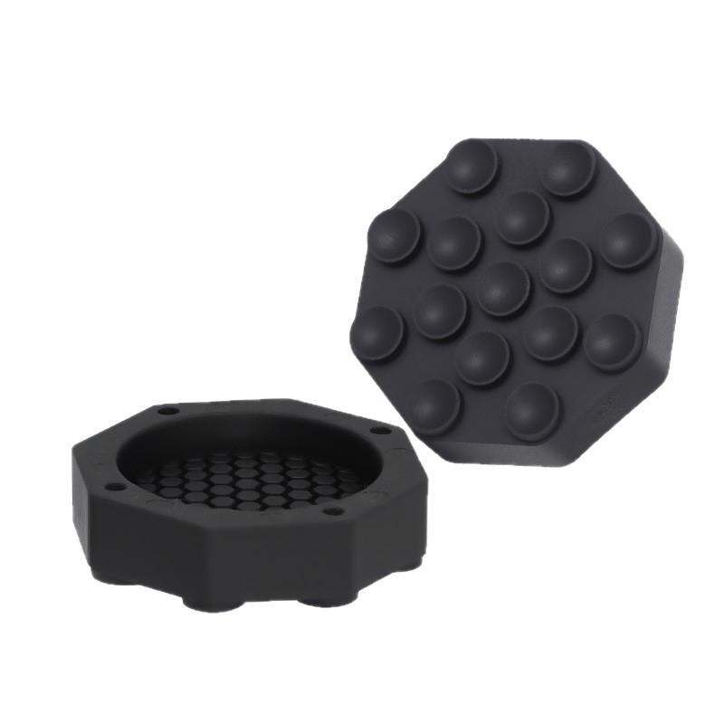 4Pcs Non-slip and shock-absorbing washing machine floor mat, household refrigerator heightening base, anti-slip washing machine fixing artifact 4pcs
