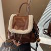 Niche Design Women's Backpack Autumn and Winter New Retro Fashionable Small Backpack Casual Commuting Travel Backpack
