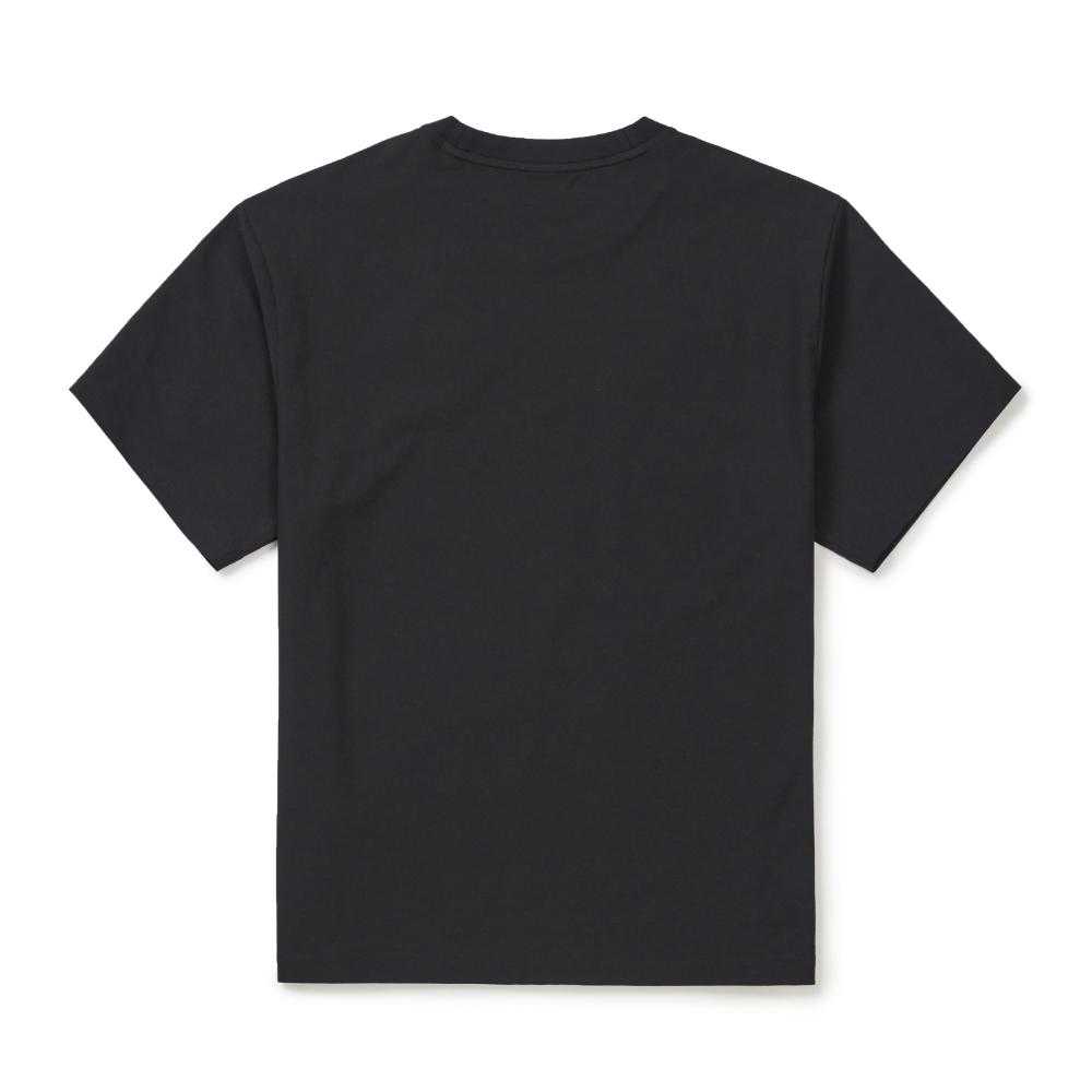 [Snowpeak] Classic Woven Short Sleeve T-shirt Black (S26MUTTS16)