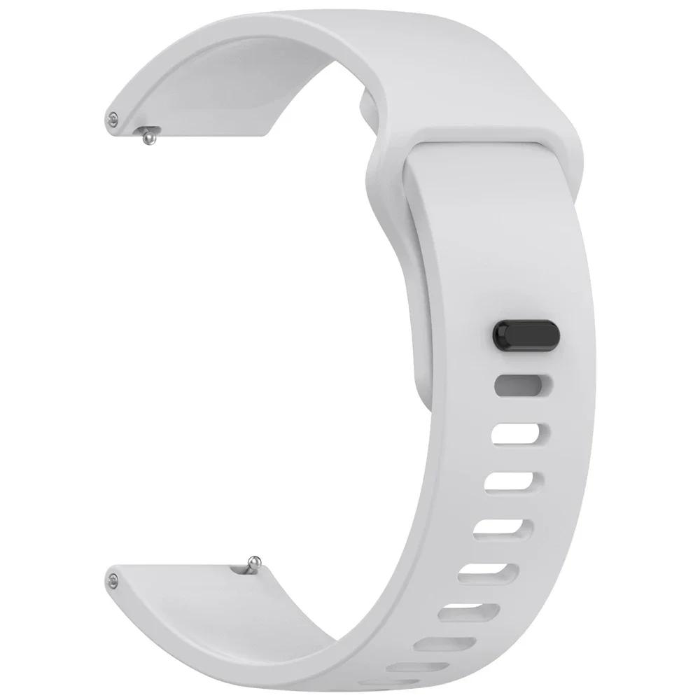 Silicone Sports Strap For Garmin Forerunner 570/Active 6/Venu SQ 3 2Plus Bracelet 20mm 22mm For Samsung Galaxy Watch Series Band