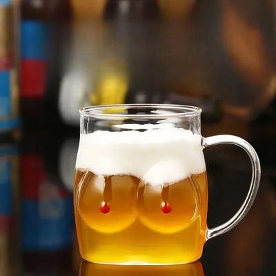 Kreativní Sexy Pivní Tuplák Sklenice Velký Pohár na Vodu Pohár na Džus Velký Pivní Půllitr Sklenice na Červené Víno Sklenice na Pití Sklenička na Panáky Pohár na Mléko