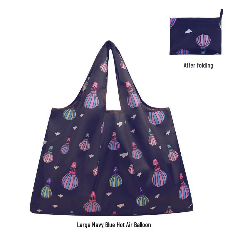 Geantă Tote Ecologică Pliabilă din Pânză Oxford - Mare, Portabilă, Impermeabilă pentru Cumpărături