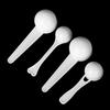 10Pcs 1/3/5/10g Milk Powder Measuring Spoons Coffee Protein  Powder Scoop Plastic Spoon Kitchen Seasoning Measuring Spoons