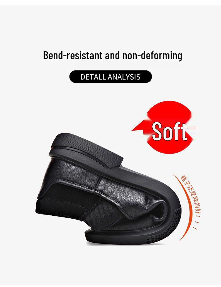 Men's Genuine Cowhide Leather Casual Shoes - 2025 Autumn/Winter Korean Style, Breathable & Versatile Retro Workwear Footwear