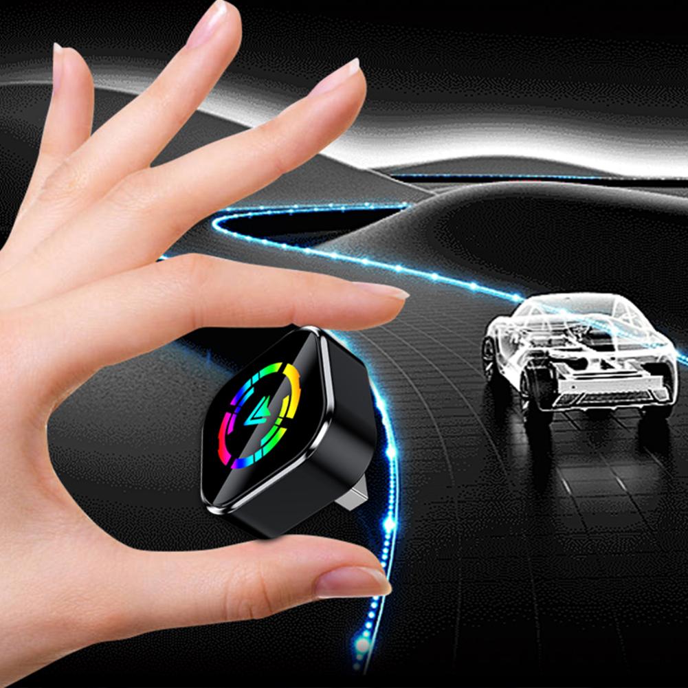 2 in 1 Wired to Wireless Carplay BT 5.0 USB Smart Dongle Adaptive Screen Voice Control For OEM Wired Carplay Android Auto Car