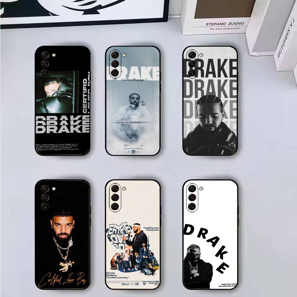 R-Rapper D-Drake Phone Case For Samsung Galaxy A73,A72,A71,A70,A53,A52,A51,Others Soft Black Cover