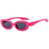 Protective Glasses New Fashion Small Frame Glasses Popular Oval Sunglasses Personality Ins Style Unique Leg Sun Glasses Uv400