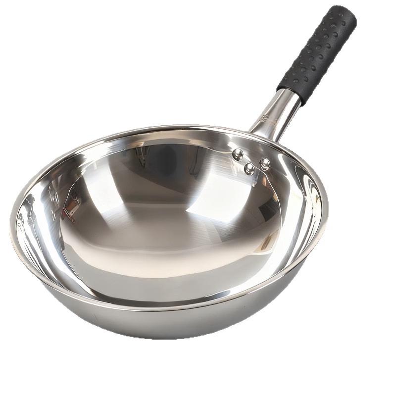 Wutuo Stainless Steel Non-stick Wok