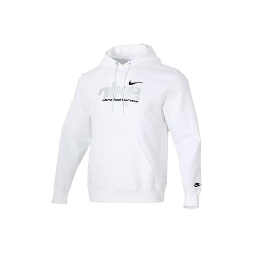 Nike Men s Fleece-Lined Breathable Hooded Sweatshirt M белый