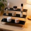 1 Pcs 1-5 Layers Acrylic Ladder Display Stand Perfume Doll Cakes Transparent Acrylic Storage Display Rack