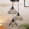 Hanging Light Diamond Cluster, Ceiling Lights for Home Decoration, Pendant Light, Chandelier for Living Room Modern, Balcony Decor, Diwali Decoration