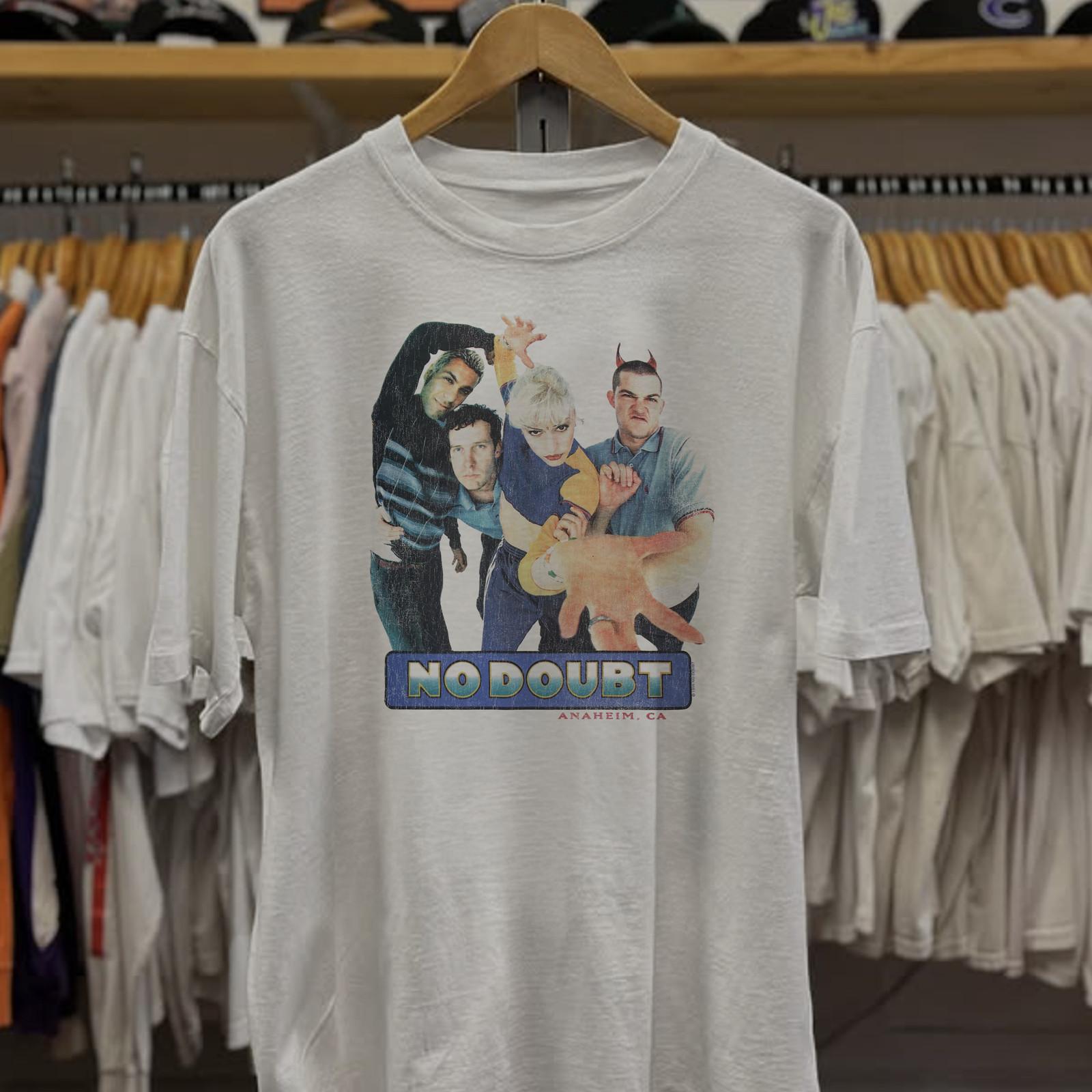 1996 No Doubt Classic T-Shirt White XXL 4XL
