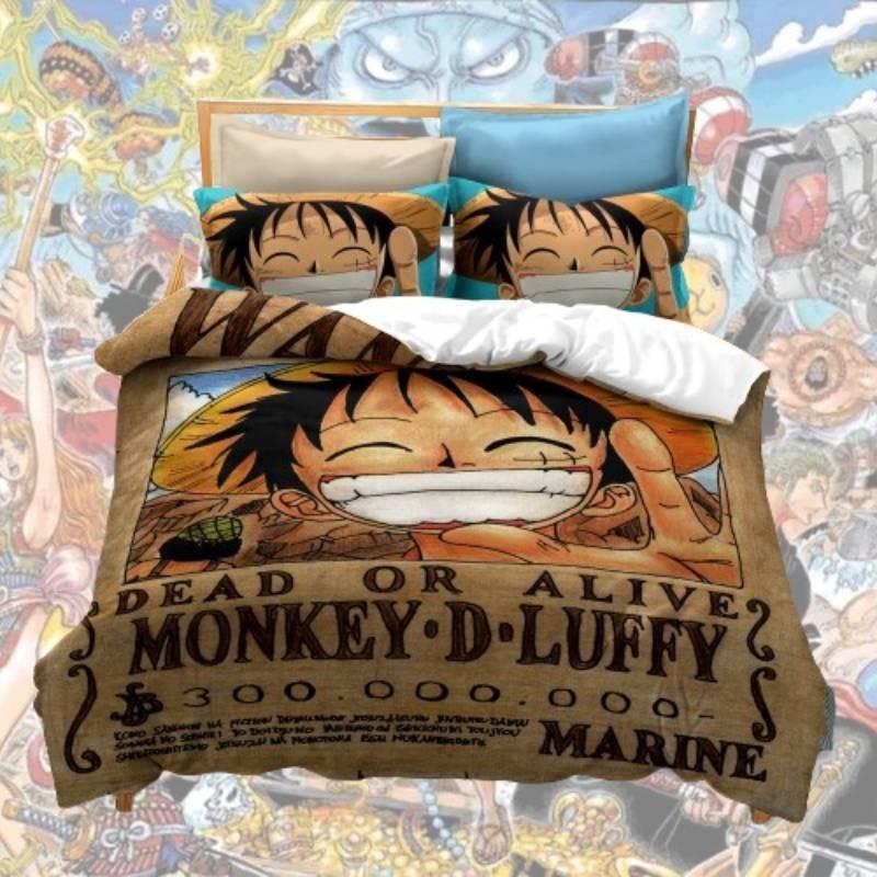 High Definition Digital Printed 3-piece Bedding Set For Us Size Bed Sheet