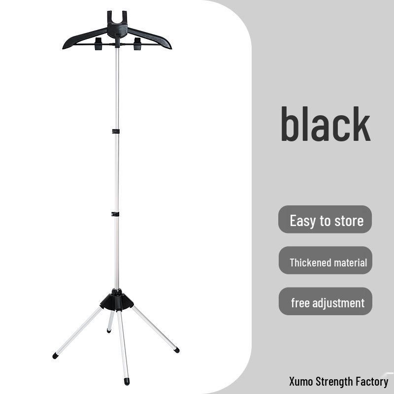Faltbares Boden-Bügeltischgestell mit Handbügelbrett und verstellbaren Stützschienen