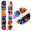 Nail Salon Manicure Decoration DIY Nail Materials Pumpkin Paillettes Glitter Flakes Halloween Nail Art Sequins Nail Jewelry