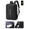 Cleveland Gray One Size Anti-Theft Business Backpack with Shell