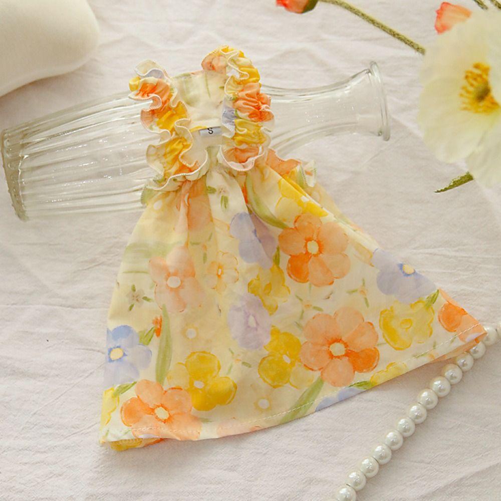 Cotton Cat Suspender Skirt Cute Dog Vest Pet Supplies Pet Princess Dresses  Puppy