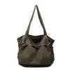 Große Tote Bag Trendige Lässige und Leichte Pendlertasche Einzelne Schulter Kordelzug Damen Tasche