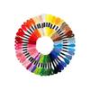 [Bookwarm] Set of 50 Colors of Embroidery Thread (8 M Each) | Colorful Cross Stitch Thread | Recommended for Beginners | Perfect for Crafts, DIY, and