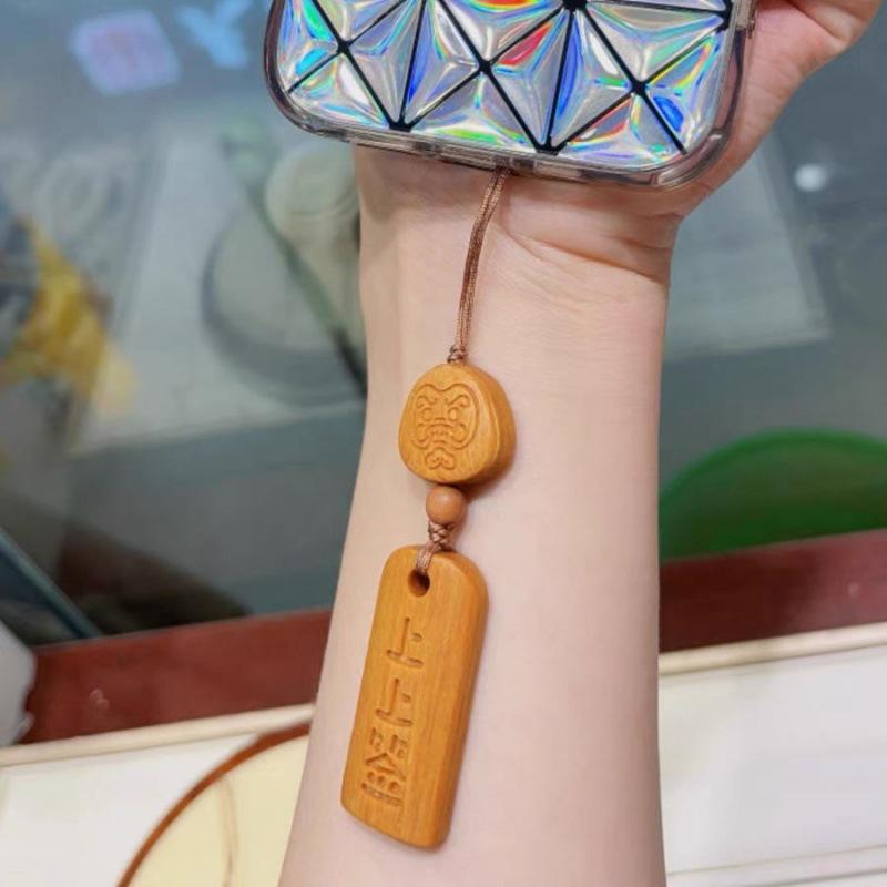 Подвеска для телефона из сандалового дерева: Стильный USB-флешка-подвеска на шнурке в древнем стиле для мужчин и женщин