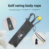 Golfschwung-Rotations-Fitnessseil: Verbessern Sie Geschwindigkeit, Rhythmus, Timing und Haltung.