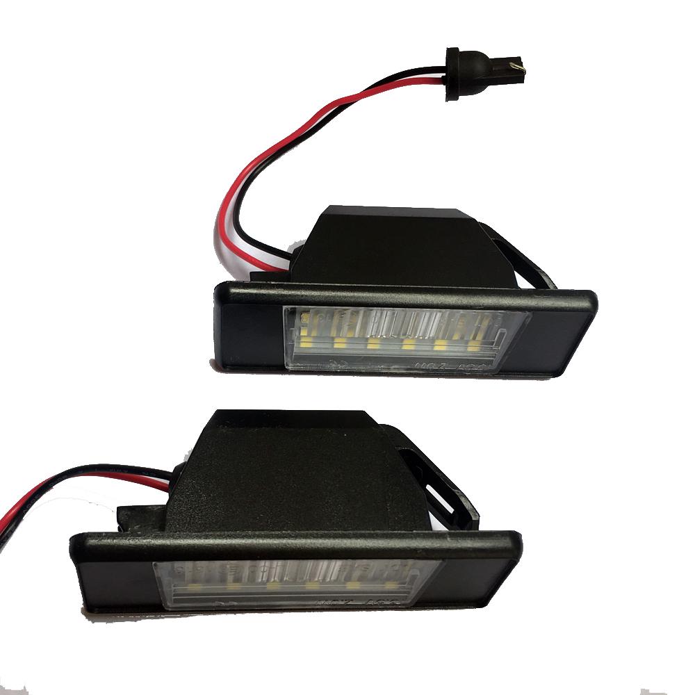 Buy 2xLED Number License Plate Light Lamp For Nissan Qashqai Xtrail