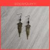 Vintage Forest Witch Earrings With Alloy Leaf Design For Women