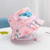 Summer Baby Hat Boy Girl Cotton Uv Protection Sun Cap Children Panama Beach Kids Bucket Hat Cute Cartoon Infant Caps