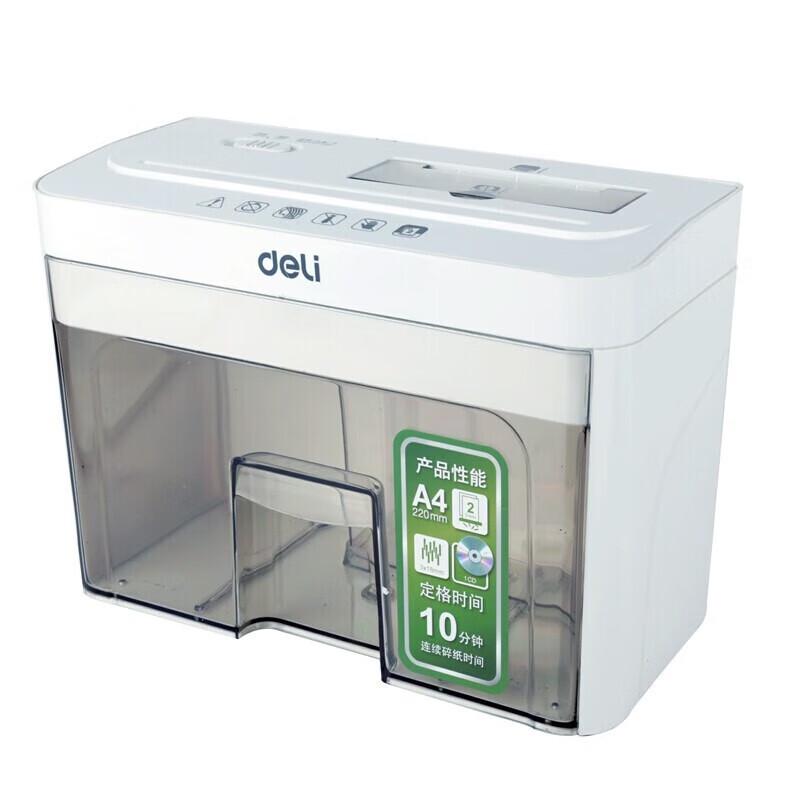 Deli 9932 Personal Desktop Paper Shredder