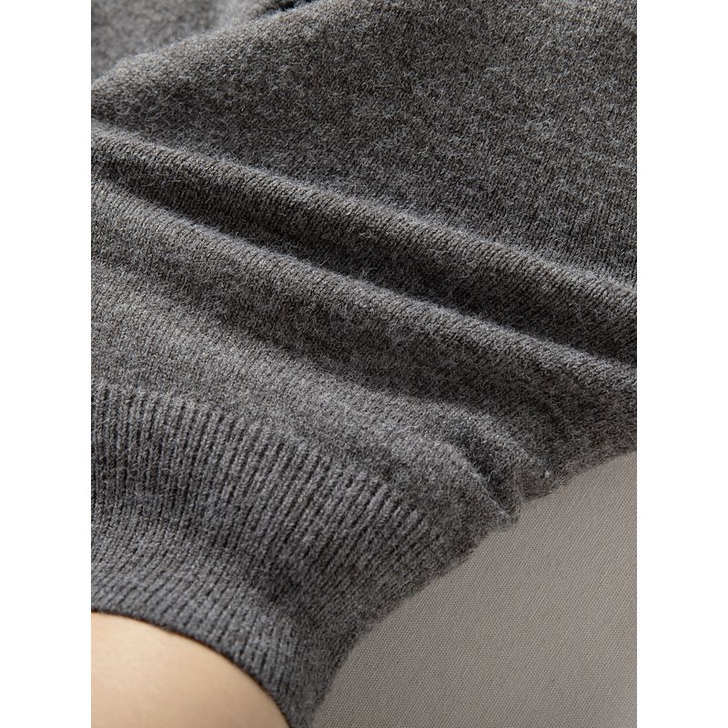 Knitted Sweater for Men, New Autumn and Winter Style, Polo Collar, Versatile, Loose, Casual, Soft, Delicate, Warm, Trendy Sweater