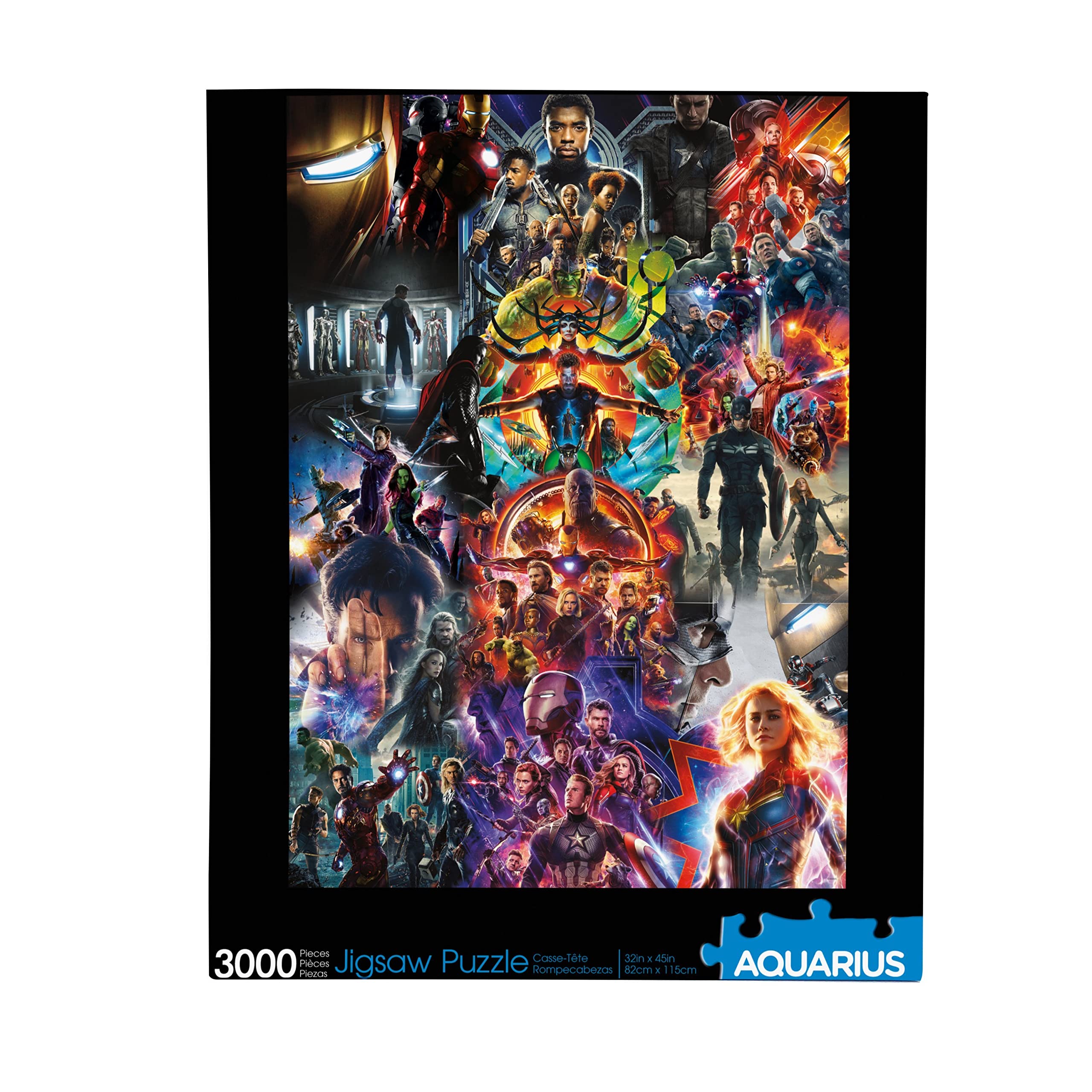 

Marvel MCU Collage (Marvel Cinematic Universe Collage) 3000 Piece Jigsaw Puzzle [Used]